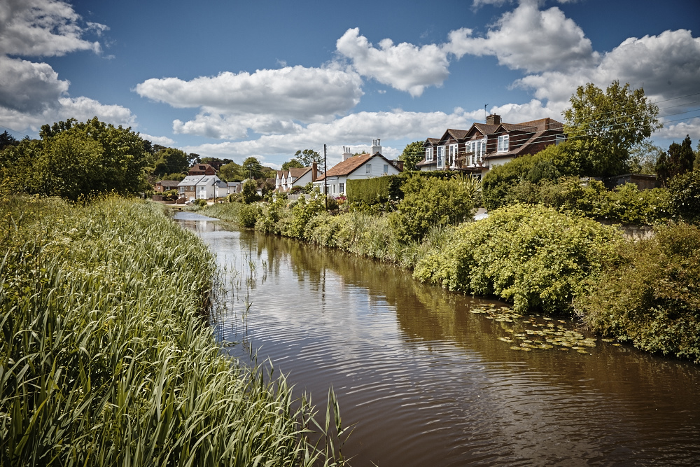 The Royal Military Canal at Pett Level (pic Johnny Thompson)